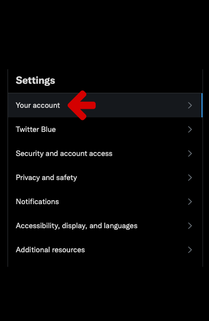 How to download Twitter data step 3